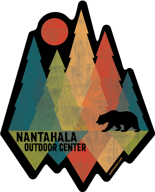 NOC Lakeshirts Stickers, Shard Pines/Bear V2 FF
