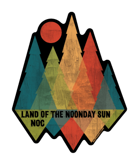 NOC Lakeshirts Stickers, Shard Pines FF
