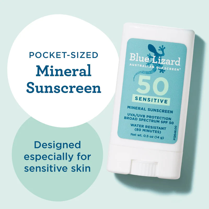 Blue Lizard Sensitive SPF 50+ Stick – Nantahala Outdoor Center