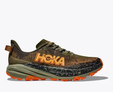 Hoka Mens Speedgoat 6 antique olive squash