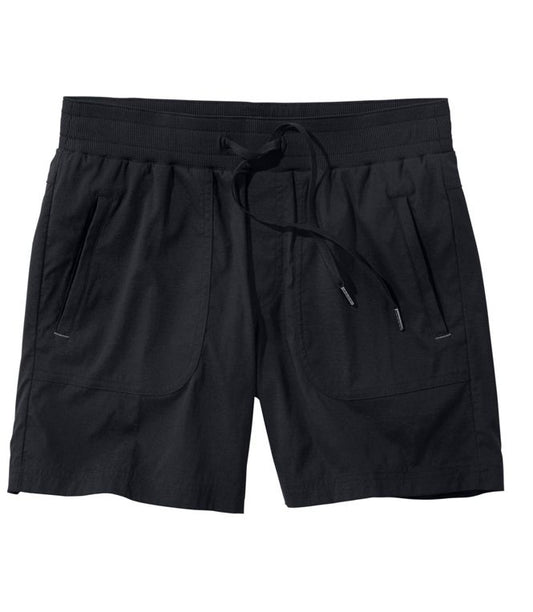 L.L. Bean Women's Vista Camp Shorts Black