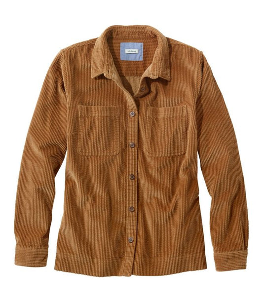 L.L.Bean Women's Comfort Corduroy Relaxed Shirt