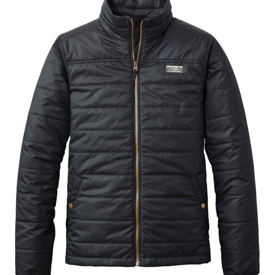 L.L. Bean Men's Mountain Classic Puffer Jacket Black