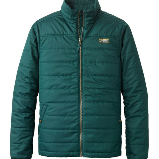 L.L. Bean Men's Mountain Classic Puffer Jacket Dark Pine