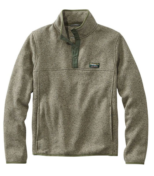 L.L.Bean Men's Bean's Sweater Fleece Pullover