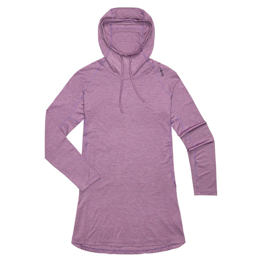 NRS Women's Silkweight Hoodie Dress Orchid