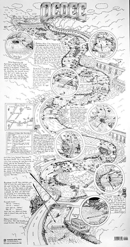 Nealy Ocoee River Map