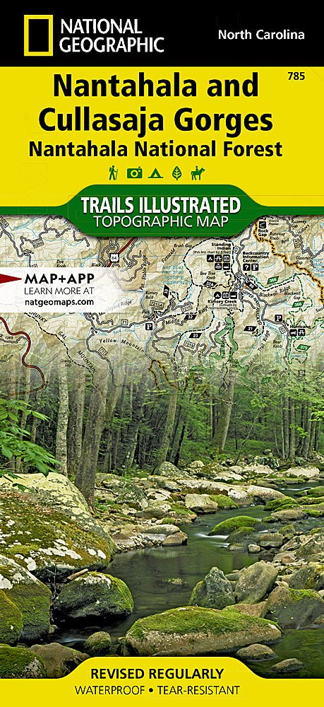 Nantahala & Cullasaja Gorges Map 785