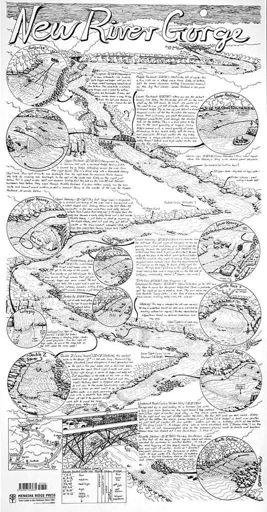 Nealy New River Gorge Map