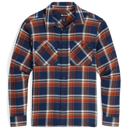 Outdoor Research Feedback Flannel Twill Shirt Cenote Plaid