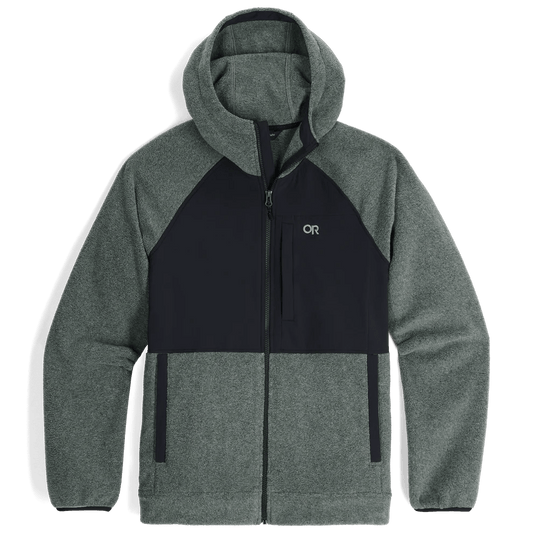 Outdoor Research Men's Polartex 200 Hoodie Light Pewter Heather