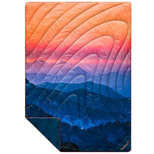 Rumpl Original Puffy Blanket 1 Person Alpenglow