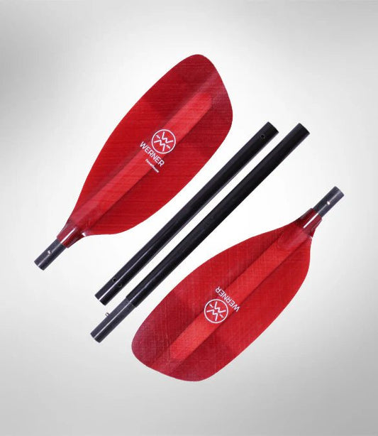 Werner Powerhouse 4 Piece Straight Shaft Kayak Paddle