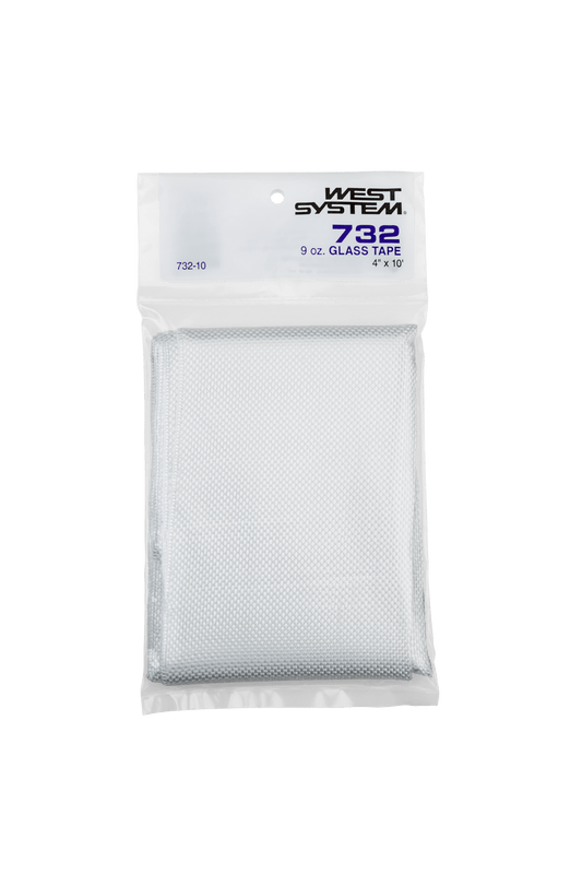 West System 732-10 Glass Tape 9 oz - 4"X10'