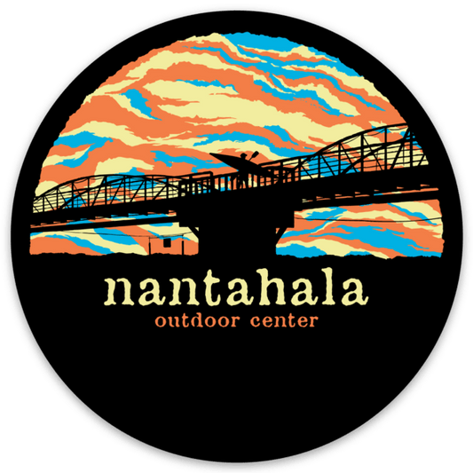 Sunset Bridge Sticker