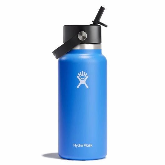 弁当箱・水筒 Hydro Flask 32 oz Wide Mouth Flex Straw 32 oz Wide Mouth Travel Bottle with Flex Straw Cap