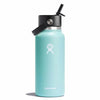 Hydroflask 32oz Wide Mouth Bottle with Flex Straw Cap