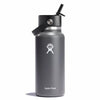 Hydroflask 32oz Wide Mouth Bottle with Flex Straw Cap