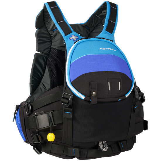 Astral Green Jacket Life Jacket Aqua Fade Angle