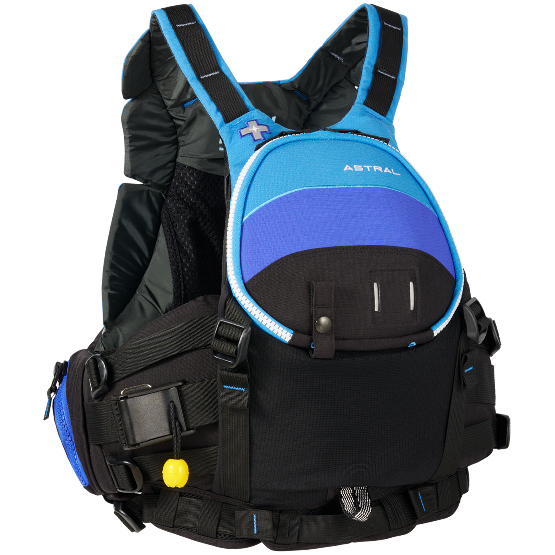 Astral Green Jacket Life Jacket Aqua Fade Angle