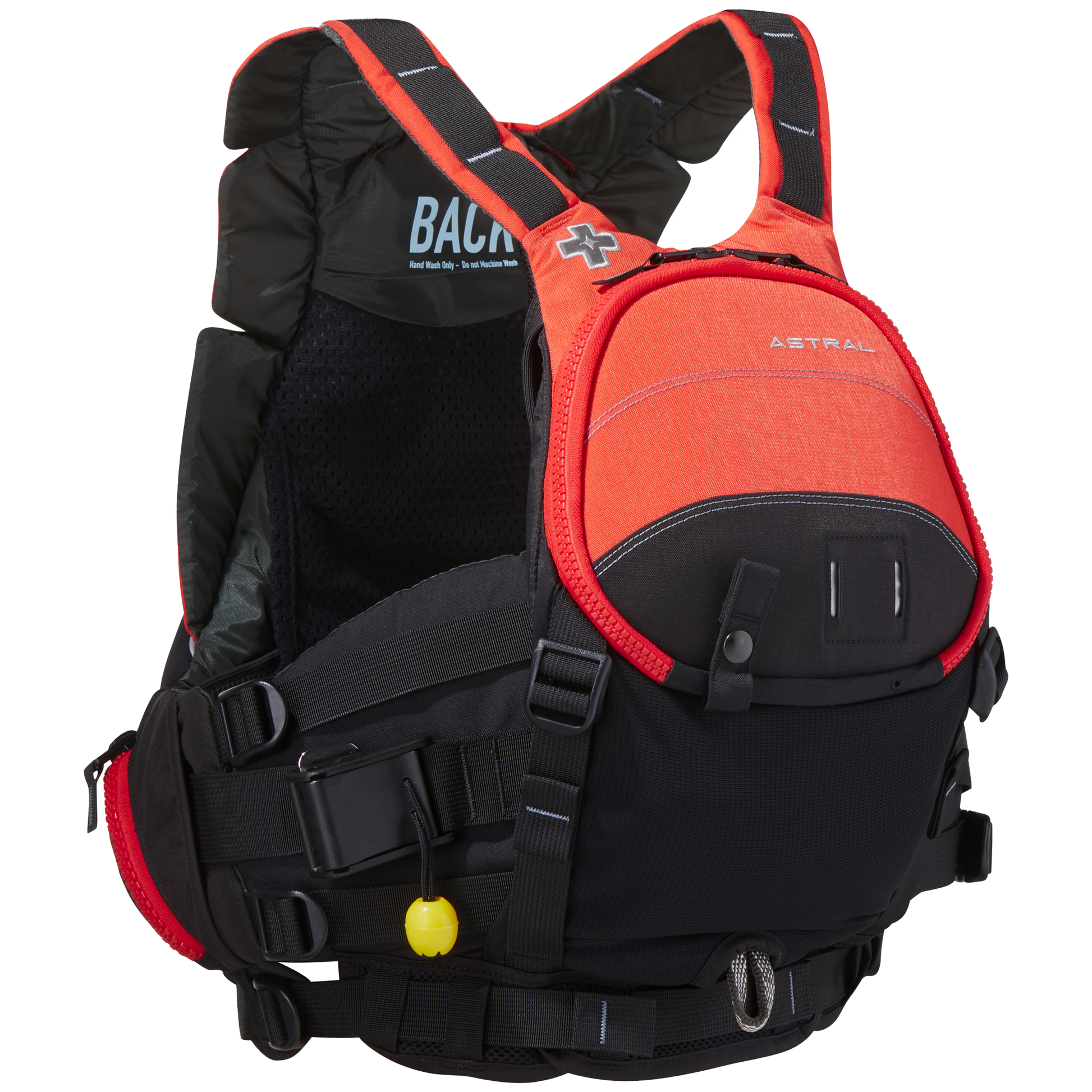 Astral Green Jacket Life Jacket Orange Angle