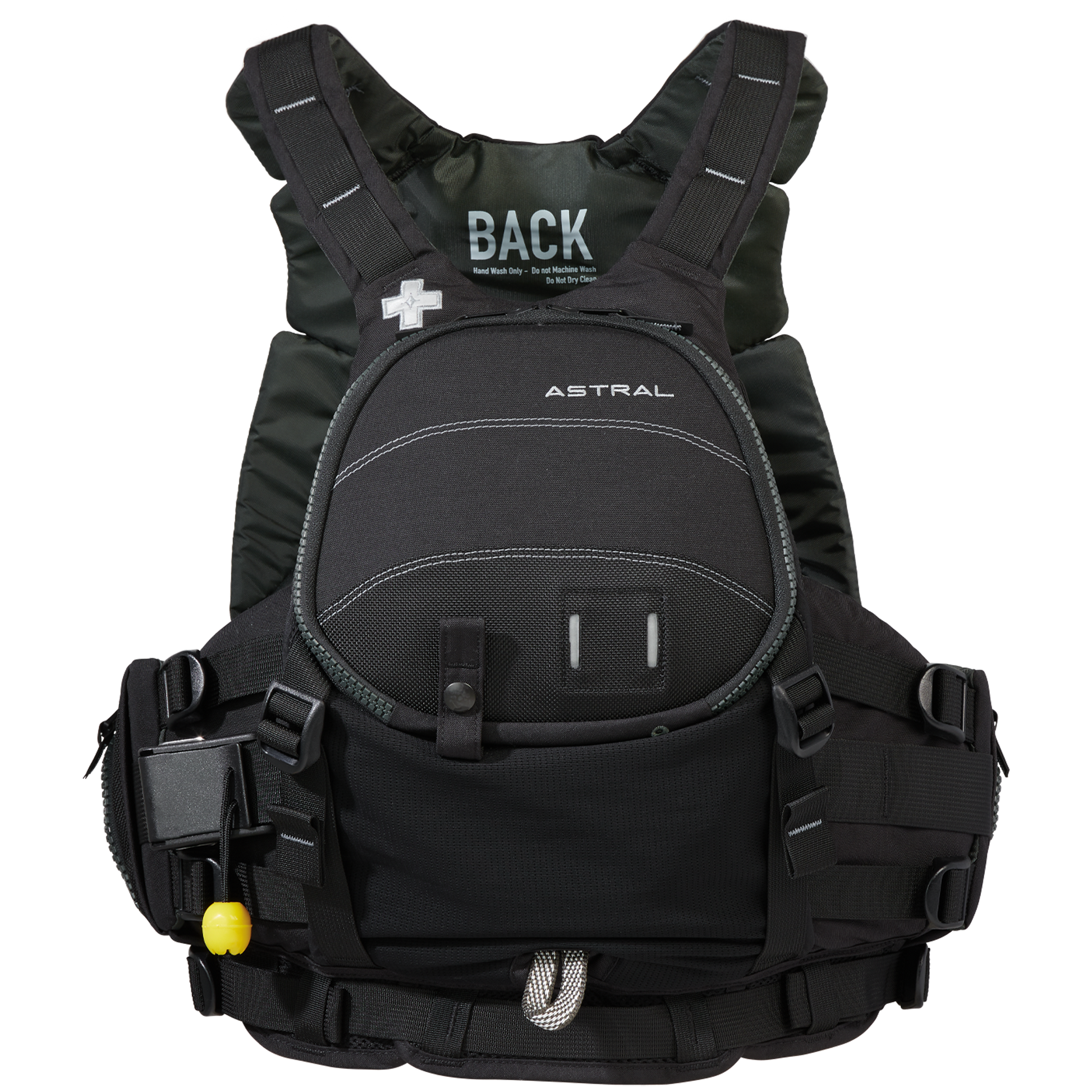 Astral Green Jacket Life Jacket Space Black Front