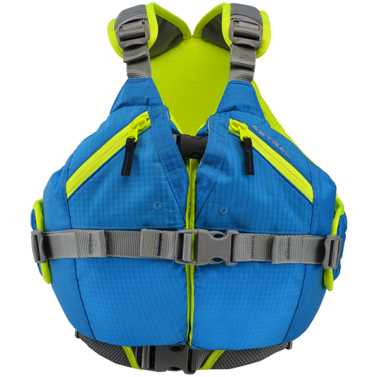 Astral Otter 2.0 Kid's Life Jacket - Deep Water Blue Front