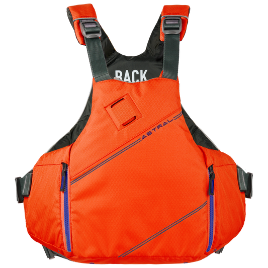 Astral YTV 2.0 Life Jacket Fire Orange Front