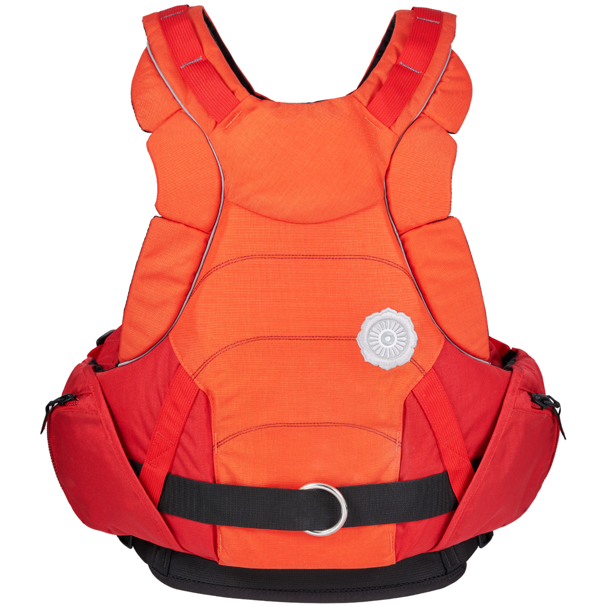 Astral Indus Life Jacket Red Orange Back