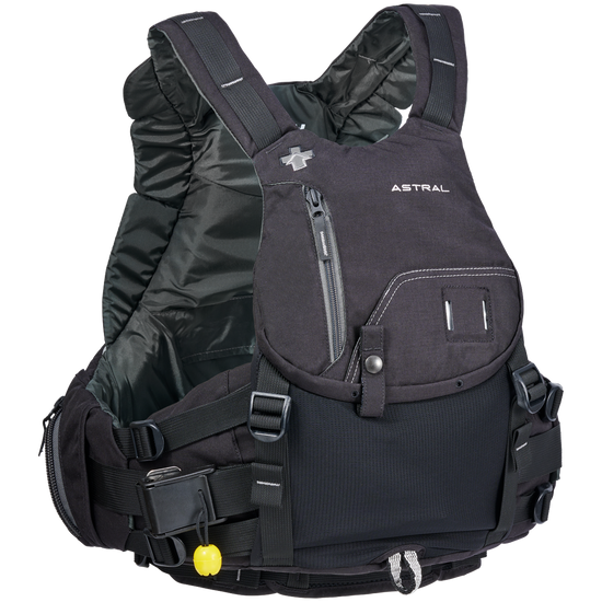 Astral Indus Life Jacket Space Black Angle