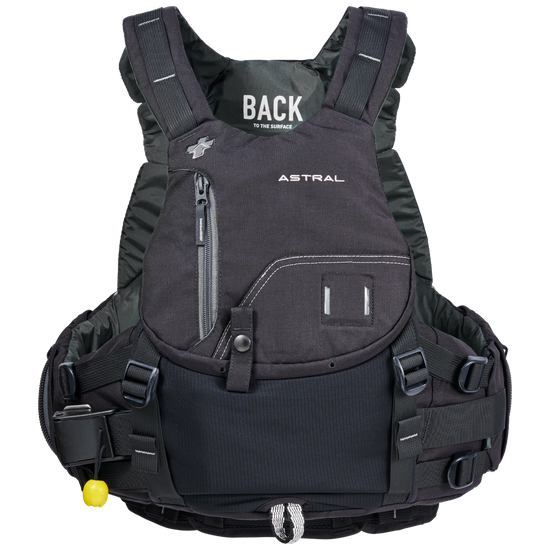 Astral Indus Life Jacket Space Black Front