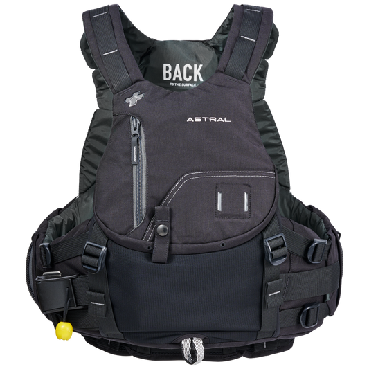 Astral Indus Life Jacket Space Black Front