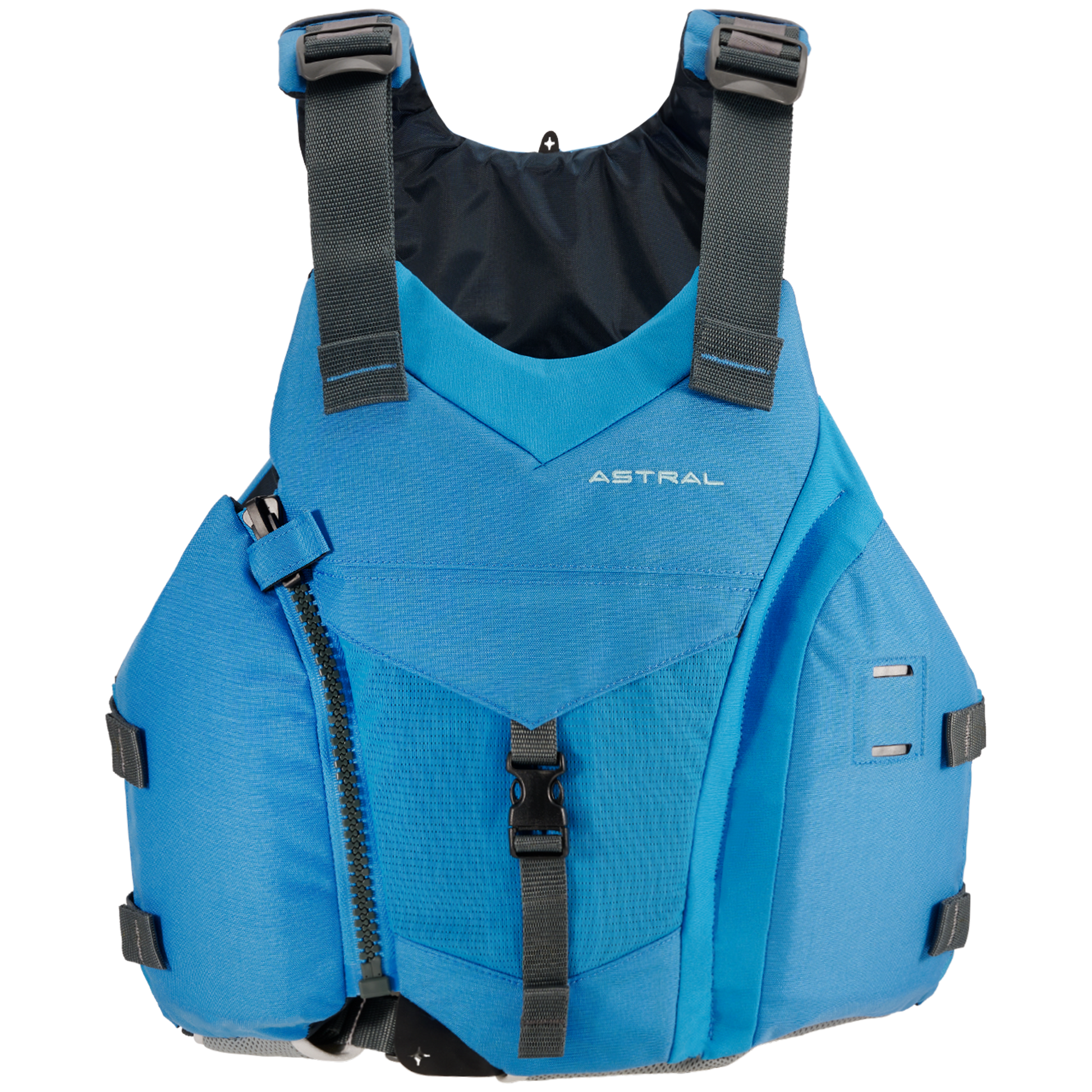 Astral Ringo Life Jacket Shibori Blue Front