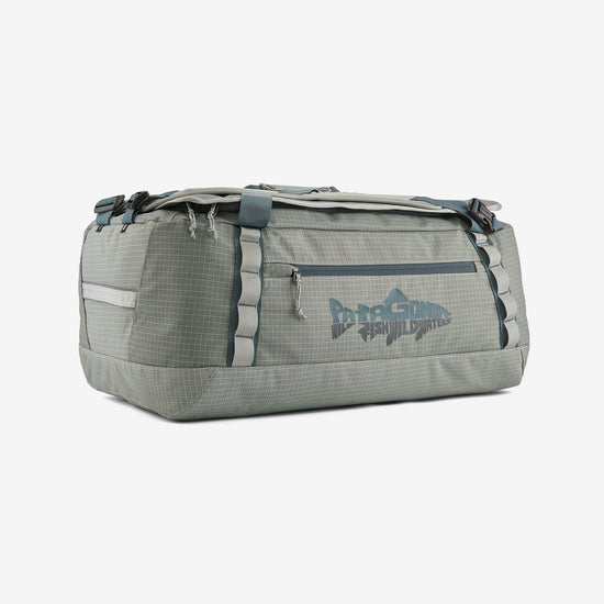 Black Hole Duffel 55L Matte Wild Water Line: Sleet Green