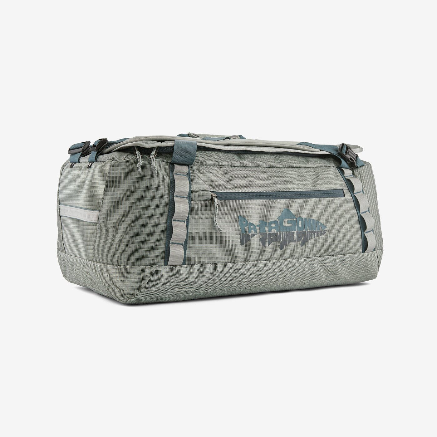 Black Hole Duffel 55L Matte Wild Water Line: Sleet Green