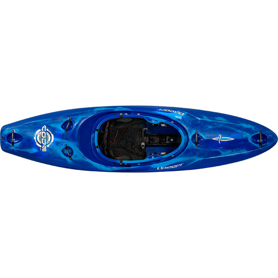 Dagger Code Whitewater Kayak Blue Smoke Top View