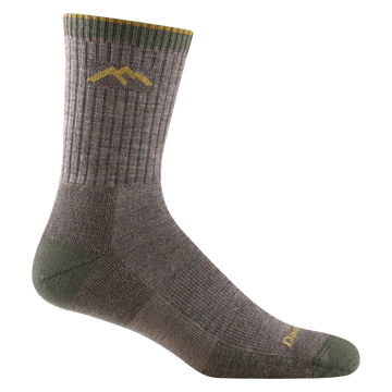 Mens Hiker Micro Crew Midweight Hiking Socks