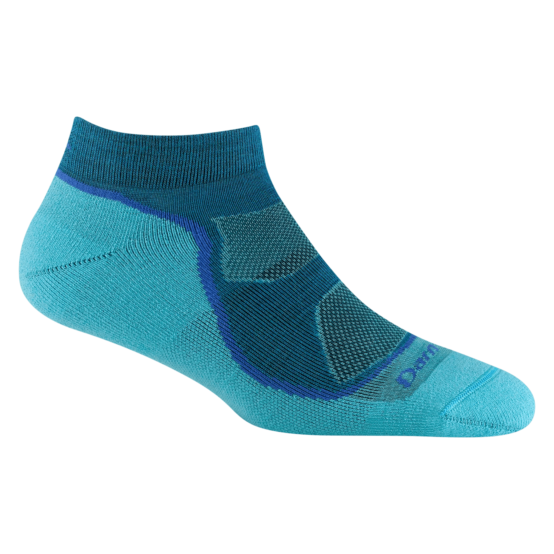 Darn Tough Womens Lt Hiker No Show Lightweight w Cushion Cascade