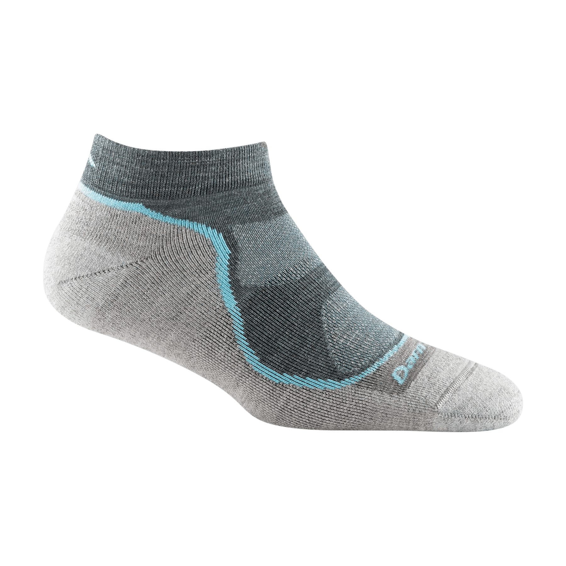 Darn Tough Womens Lt Hiker No Show Lightweight w Cushion Cascade
