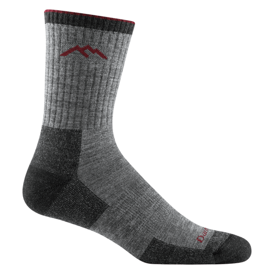 Mens Hiker Micro Crew Midweight Hiking Socks