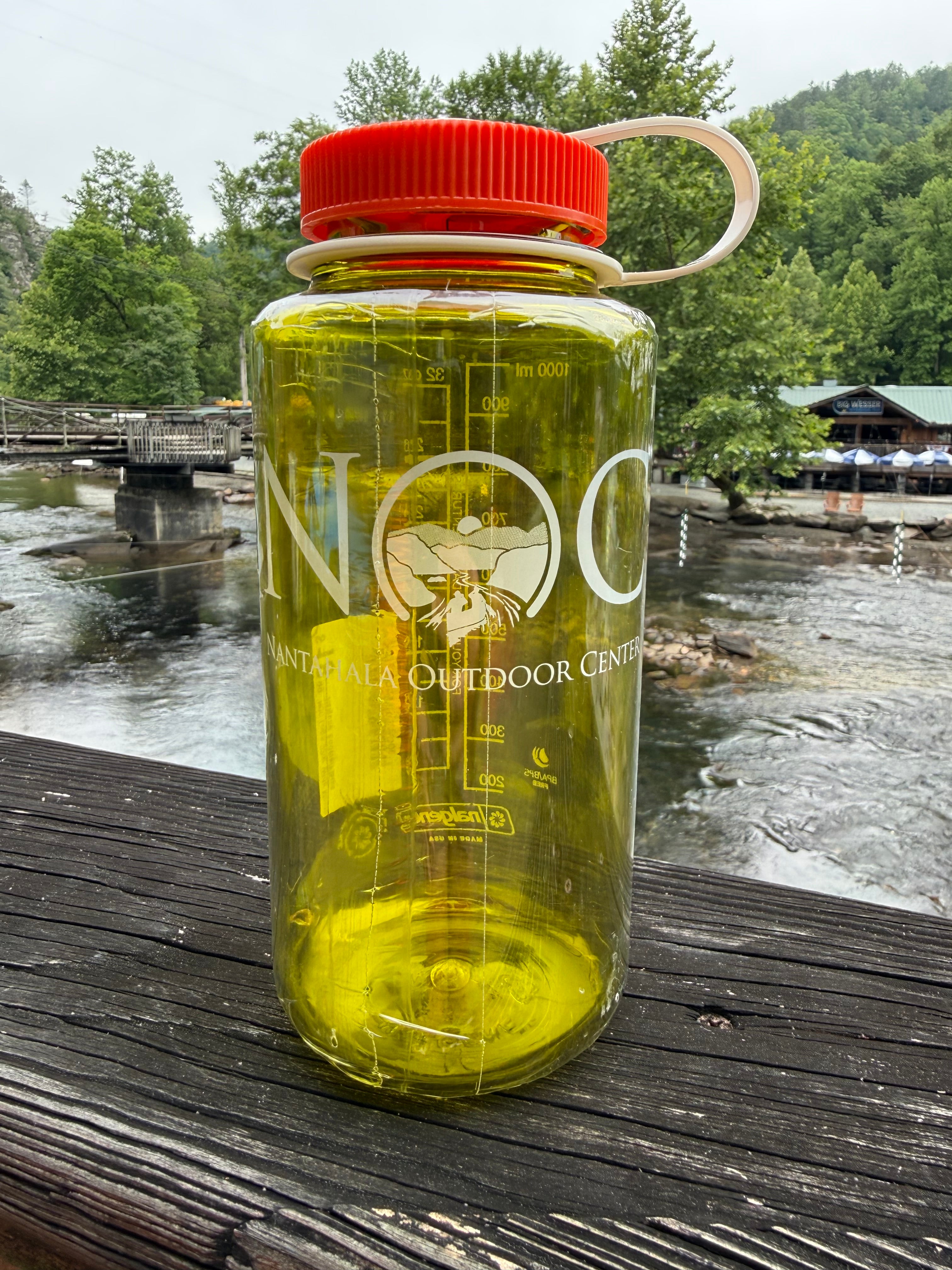 NOC Logo 32oz Wide Mouth Nalgene – Nantahala Outdoor Center Outfitters