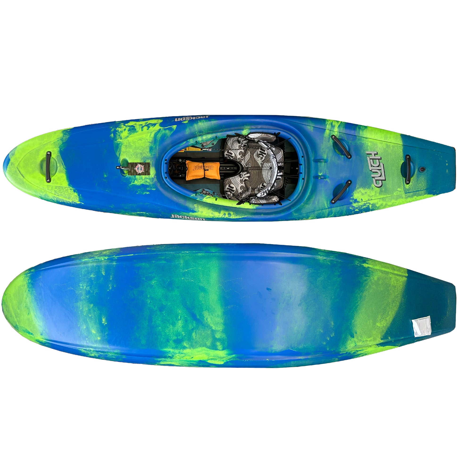 Jackson Clutch Whitewater Kayak Limited Edition Lime Blue