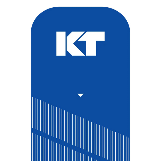 KT Tape Pro Synthetic Pre Cut Sonic Blue