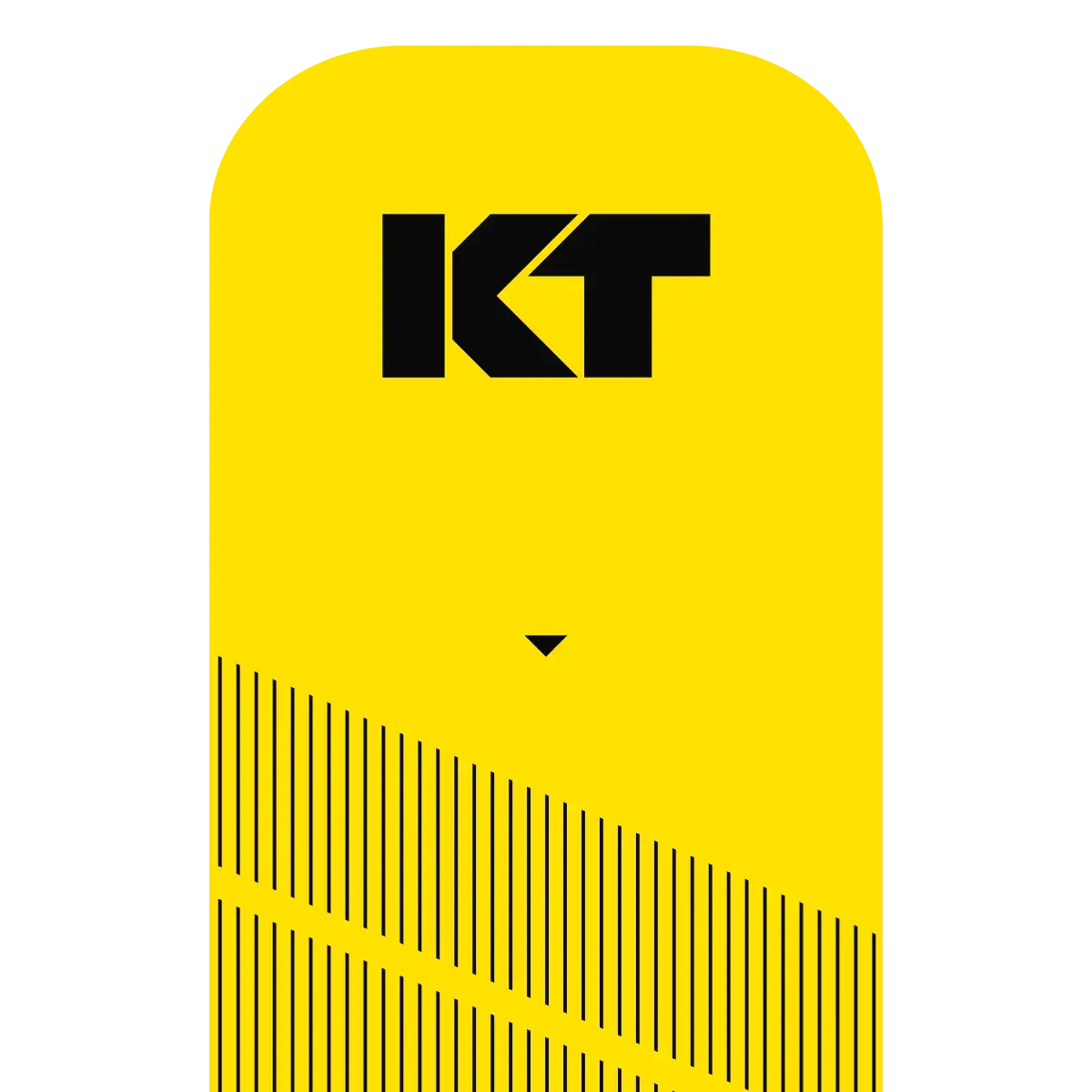 KT Tape Pro Synthetic Pre Cut Yellow