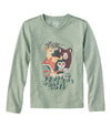 L.L.Bean Kid's Glow in the Dark Graphic Long Sleeve Tee