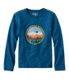 L.L.Bean Kid's Glow in the Dark Graphic Long Sleeve Tee