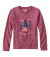 L.L.Bean Kid's Glow in the Dark Graphic Long Sleeve Tee