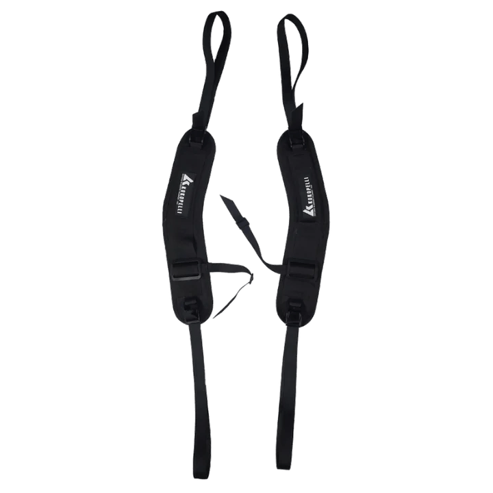 Recon Self-Bailing Packraft  Package w/ Thigh Straps - Arctic Blue