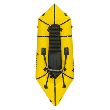 Nirvana Ultralite Self-Bailing Packraft with TiZip - Package w/ Thigh Straps