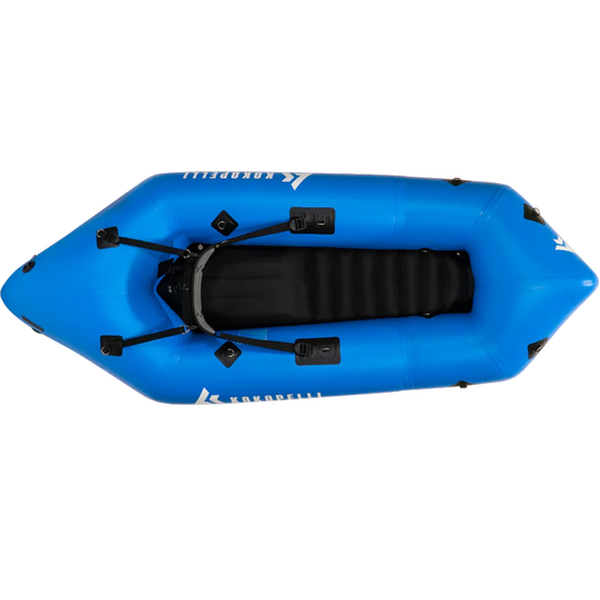 Kokopelli Recon Self Bailing Packraft Arctic Blue Top